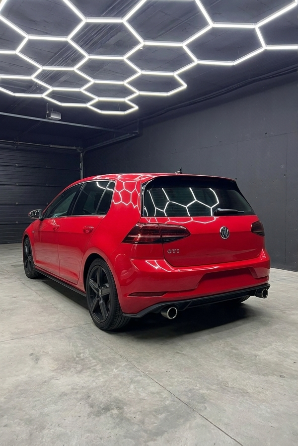 Golf GTI before — factory rear end